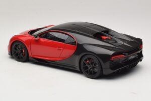 Bugatti Chiron Sport Italian Red & Carbon AUTOart 1:18 70996 Compozit - imaginea 7 din 8