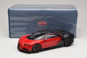 Bugatti Chiron Sport Italian Red & Carbon AUTOart 1:18 70996 Compozit - imaginea 8 din 8