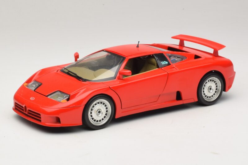 Bugatti EB110 Roșu Bburago 1:18 3055-P1 Metal