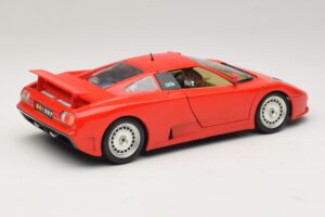 Bugatti EB110 Roșu Bburago 1:18 3055-P1 Metal - imaginea 3 din 8