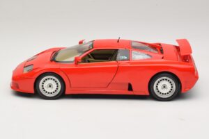 Bugatti EB110 Roșu Bburago 1:18 3055-P1 Metal - imaginea 4 din 8