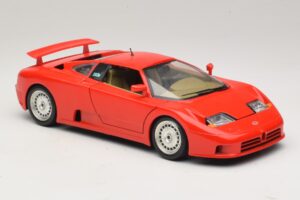 Bugatti EB110 Roșu Bburago 1:18 3055-P1 Metal - imaginea 6 din 8