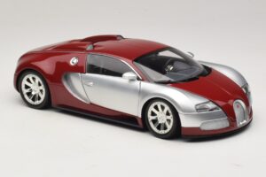 Bugatti Veyron Centenaire Edition Chrome Red Minichamps 1:18 100110851 Metal - imaginea 6 din 8