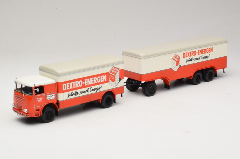 Bussing LU 11/16 Remorcă Cutie Dextro Energen Minichamps 1:43 499073940 Metal
