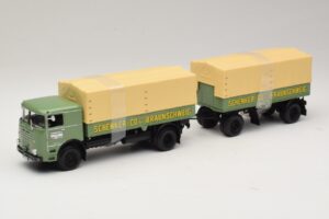 Bussing LU 11/16 Remorcă Platformă Schenker Minichamps 1:43 499073924 Metal