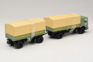Bussing LU 11/16 Remorcă Platformă Schenker Minichamps 1:43 499073924 Metal - imaginea 2 din 6
