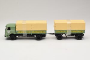 Bussing LU 11/16 Remorcă Platformă Schenker Minichamps 1:43 499073924 Metal - imaginea 3 din 6