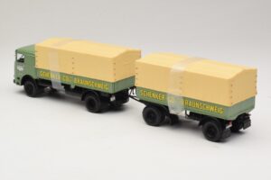 Bussing LU 11/16 Remorcă Platformă Schenker Minichamps 1:43 499073924 Metal - imaginea 5 din 6