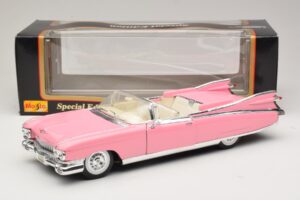 Cadillac Eldorado Biarritz Roz Maisto 1:18 31813-P1 Metal - imaginea 8 din 8