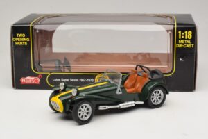Caterham Super Seven Verde Anson 1:18 30317-W1 Metal - imaginea 6 din 6