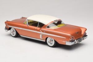 Chevrolet Bel Air Impala Coupe Aramiu & Crem KK-Scale 1:18 KKDC181591 Metal - imaginea 5 din 6