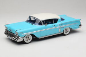 Chevrolet Bel Air Impala Coupe Turcoaz & Crem KK-Scale 1:18 KKDC181593 Metal