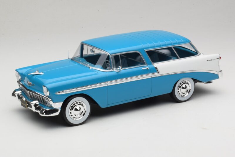 Chevrolet Bel Air Nomad Turcoaz & Alb KK-Scale 1:18 KKDC181292 Metal