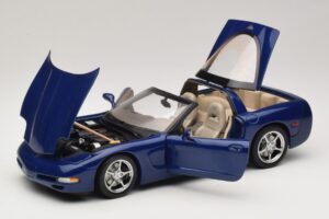 Chevrolet Corvette C5 Commemorative Edition Albastru AUTOart 1:18 71157 Metal - imaginea 2 din 9