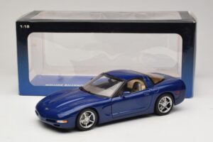Chevrolet Corvette C5 Commemorative Edition Albastru AUTOart 1:18 71157 Metal - imaginea 9 din 9