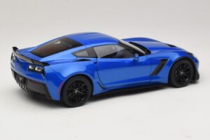 Chevrolet Corvette C7 Z06 Laguna Blue Tintcoat AUTOart 1:18 71265 Compozit - imaginea 3 din 8