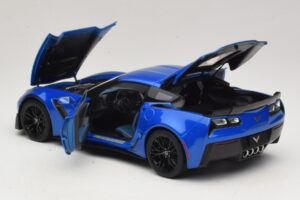 Chevrolet Corvette C7 Z06 Laguna Blue Tintcoat AUTOart 1:18 71265 Compozit - imaginea 5 din 8