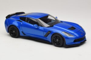 Chevrolet Corvette C7 Z06 Laguna Blue Tintcoat AUTOart 1:18 71265 Compozit - imaginea 6 din 8