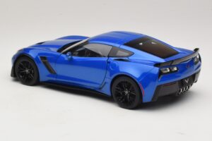Chevrolet Corvette C7 Z06 Laguna Blue Tintcoat AUTOart 1:18 71265 Compozit - imaginea 7 din 8