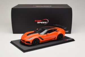 Chevrolet Corvette C7 ZR-1 High Voltage Tint TopSpeed 1:18 TS0147 Rășină - imaginea 6 din 6