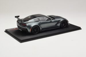 Chevrolet Corvette C7 ZR-1 Shadow Grey Metallic TopSpeed 1:18 TS0148 Rășină - imaginea 2 din 6