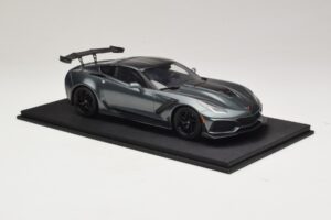Chevrolet Corvette C7 ZR-1 Shadow Grey Metallic TopSpeed 1:18 TS0148 Rășină - imaginea 4 din 6