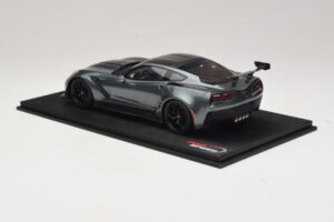 Chevrolet Corvette C7 ZR-1 Shadow Grey Metallic TopSpeed 1:18 TS0148 Rășină - imaginea 5 din 6