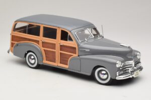 Chevrolet Fleetmaster Woody Gri Maisto 1:18 31854 Metal - imaginea 6 din 8