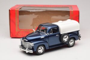 Chevrolet Pickup Albastru Mira 1:18 6270 Metal - imaginea 8 din 8