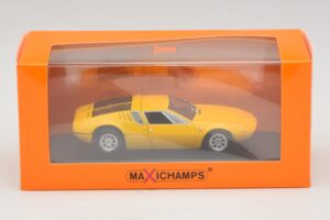 De Tomaso Mangusta Galben Maxichamps 1:43 940127120 Metal - imaginea 5 din 5