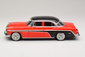 DeSoto Fireflite Sedan Roșu & Negru KK-Scale 1:18 KKDC181541 Metal - imaginea 3 din 6