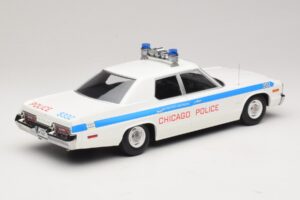 Dodge Monaco Chicago Poliția KK-Scale 1:18 KKDC181151 Metal - imaginea 2 din 6