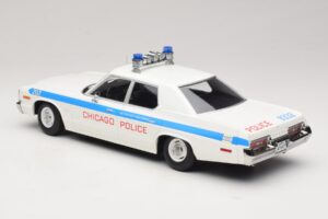 Dodge Monaco Chicago Poliția KK-Scale 1:18 KKDC181151 Metal - imaginea 5 din 6