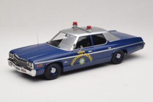 Dodge Monaco Nevada Highway Patrol Albastru & Argintiu KK-Scale 1:18 KKDC181155 Metal