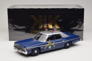 Dodge Monaco Nevada Highway Patrol Albastru & Argintiu KK-Scale 1:18 KKDC181155 Metal - imaginea 6 din 6