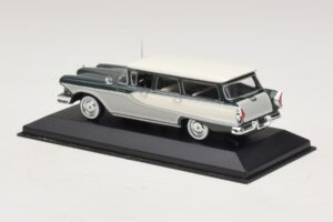 Edsel Bermuda Break Verde Închis Alb Minichamps 1:43 400082013 Metal - imaginea 3 din 5