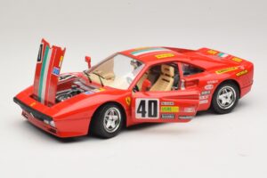 Ferrari 288 GTO #40 Roșu Bburago 1:18 3027-P4 Metal - imaginea 2 din 8