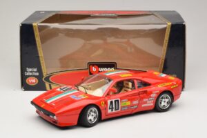 Ferrari 288 GTO #40 Roșu Bburago 1:18 3027-P4 Metal - imaginea 8 din 8