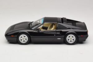 Ferrari 328 GTS US Version Negru Miami Vice Sonny KK-Scale 1:18 KKDC181702 Metal - imaginea 4 din 7