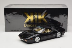 Ferrari 328 GTS US Version Negru Miami Vice Sonny KK-Scale 1:18 KKDC181702 Metal - imaginea 7 din 7