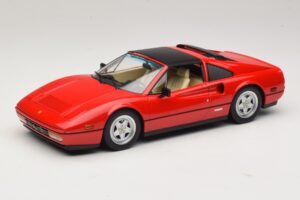 Ferrari 328 GTS Versiunea US Roșu Beverly Hills Cop II Cu Interior Bej KK-Scale 1:18 KKDC181701 Metal - imaginea 2 din 7