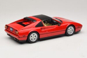 Ferrari 328 GTS Versiunea US Roșu Beverly Hills Cop II Cu Interior Bej KK-Scale 1:18 KKDC181701 Metal - imaginea 3 din 7