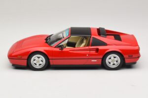 Ferrari 328 GTS Versiunea US Roșu Beverly Hills Cop II Cu Interior Bej KK-Scale 1:18 KKDC181701 Metal - imaginea 4 din 7