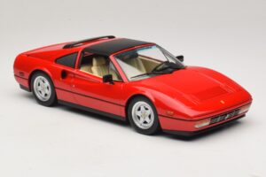 Ferrari 328 GTS Versiunea US Roșu Beverly Hills Cop II Cu Interior Bej KK-Scale 1:18 KKDC181701 Metal - imaginea 5 din 7