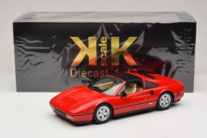 Ferrari 328 GTS Versiunea US Roșu Beverly Hills Cop II Cu Interior Bej KK-Scale 1:18 KKDC181701 Metal - imaginea 7 din 7