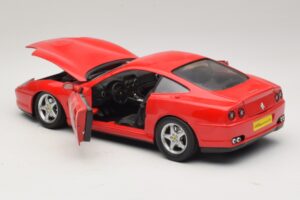 Ferrari 550 Maranello Roșu Majorette 1:18 5974 Metal - imaginea 5 din 8