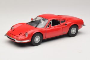 Ferrari Dino 246 Roșu Majorette 1:18 5271 Metal