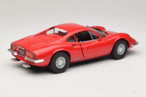 Ferrari Dino 246 Roșu Majorette 1:18 5271 Metal - imaginea 3 din 8