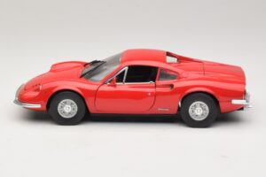 Ferrari Dino 246 Roșu Majorette 1:18 5271 Metal - imaginea 4 din 8