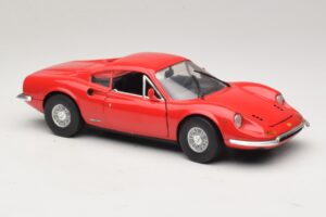 Ferrari Dino 246 Roșu Majorette 1:18 5271 Metal - imaginea 6 din 8